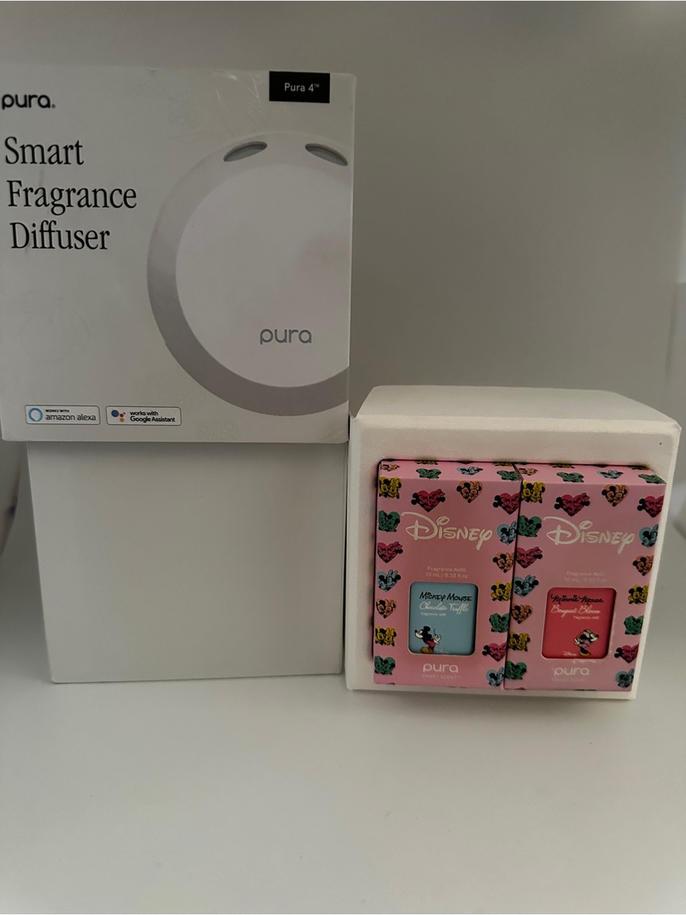Pura Smart Fragrance Diffuser - With Hard to Find Mickey and Minnie Scents.